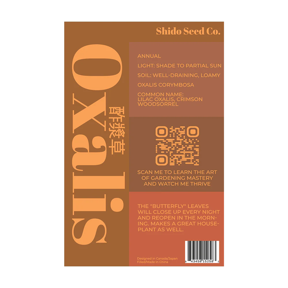 Shido Seeds Oxallis Flower Seeds