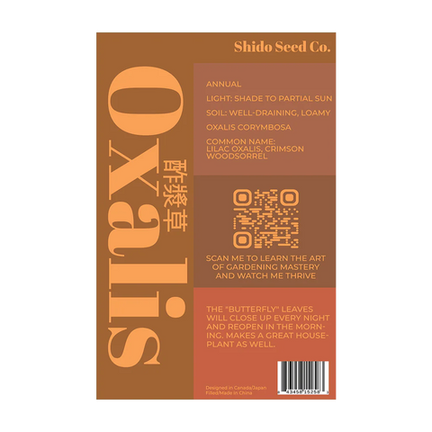 Shido Seeds Oxallis Flower Seeds