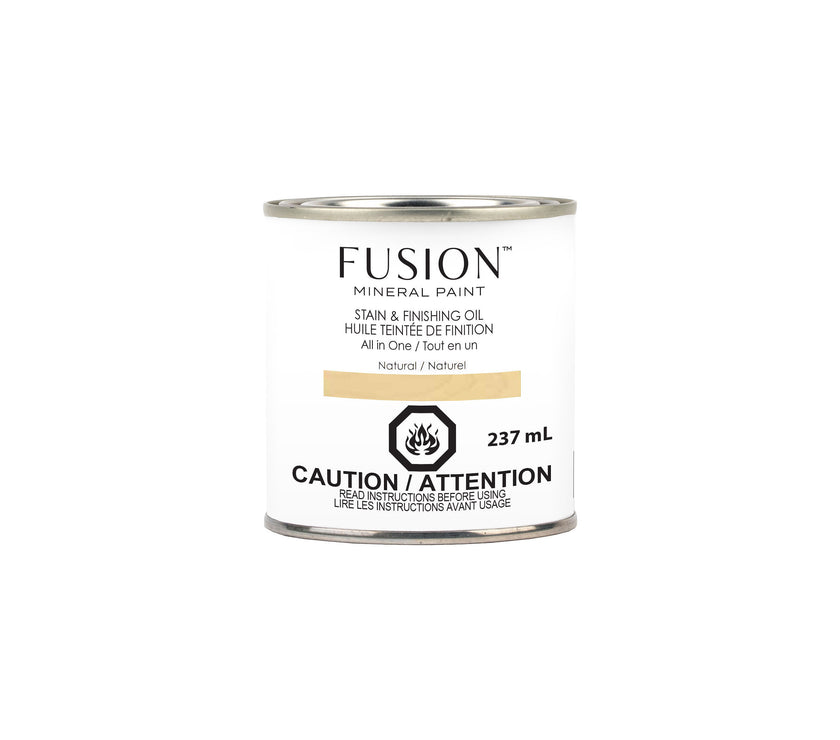 Fusion Mineral Paint Stain and Finishing Oil Natural 237mL