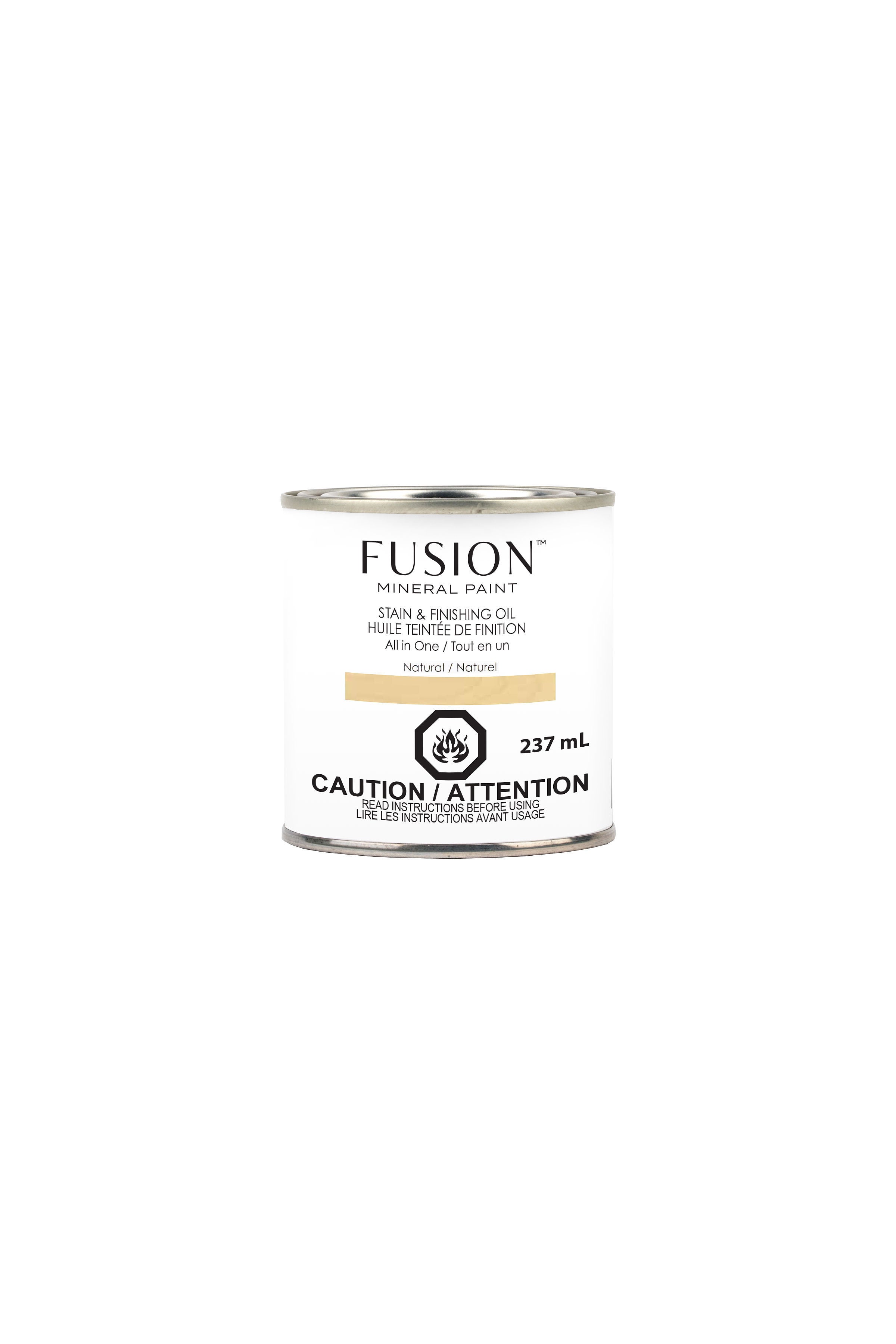 Fusion Mineral Paint Stain and Finishing Oil Natural 237mL