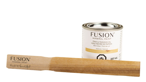 Fusion Mineral Paint Stain and Finishing Oil Natural 237mL