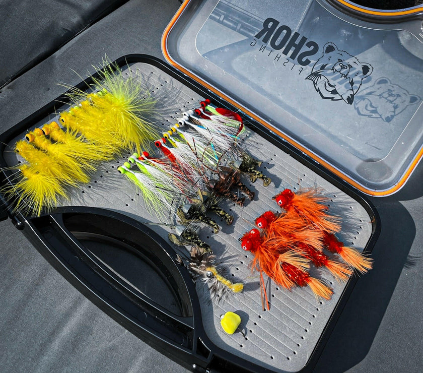 🍁SHOR BIG STREAMER FLY BOX