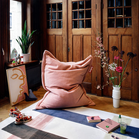 Slim Teddy Bean Bag<br> Indoor Use Nüline Distribution Bean Bag Chairs art-noise.myshopify.com slim-teddy-bean-bag-br-indoor-use