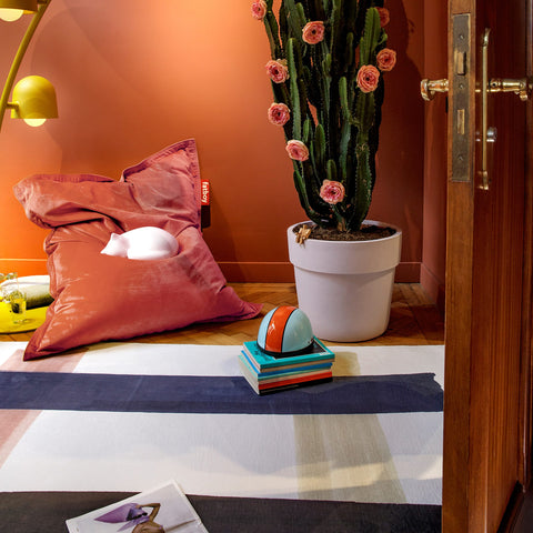 Slim Velvet Bean Bag<br> Indoor Use