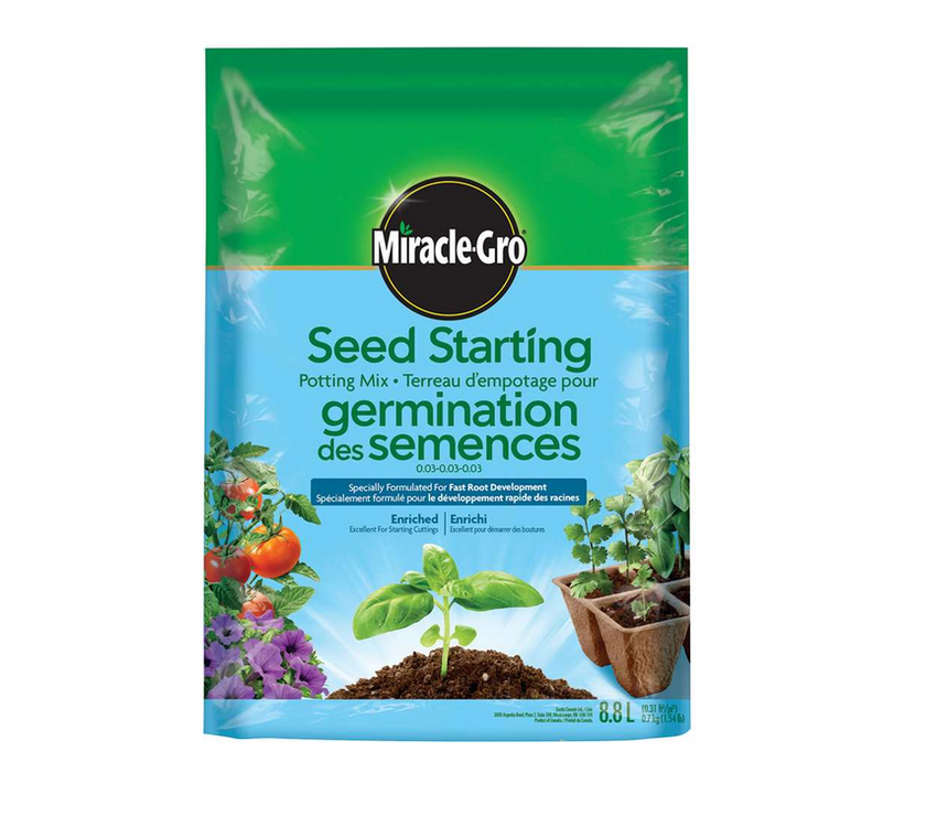 SCOTTS - MIRACLE-GRO SEED STARTING POTTING MIX  8.8L