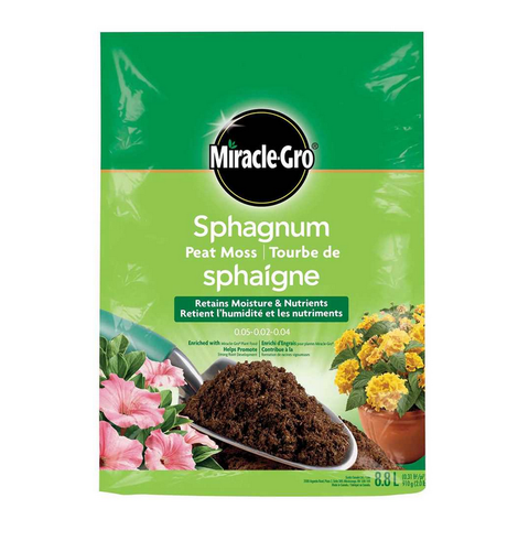 SPHAGNUM PEAT MOSS 8.8L Miracle-Gro product_type art-noise.myshopify.com sphagnum-peat-moss-8-8l
