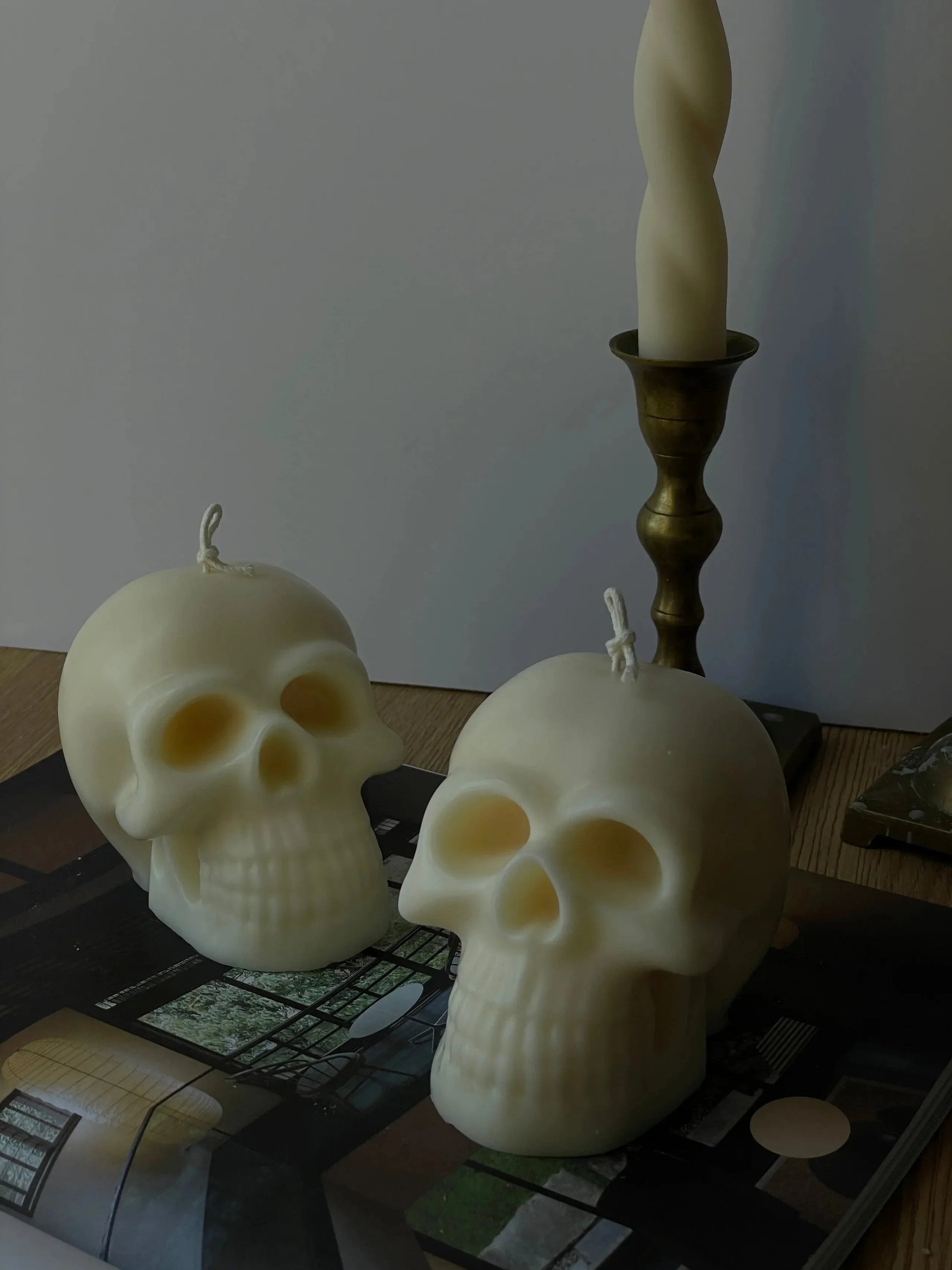 Skull Eloise and Oliver Decorative Candle art-noise.myshopify.com skull Skull Eloise and Oliver Decorative Candle art-noise.myshopify.com skull