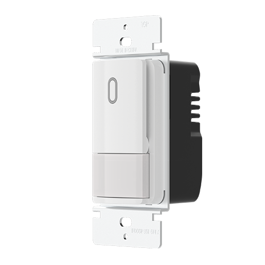 BysonX Automotion – Elegant Motion Sensor Light Switch with Timer (120V, PIR, Neutral Required)