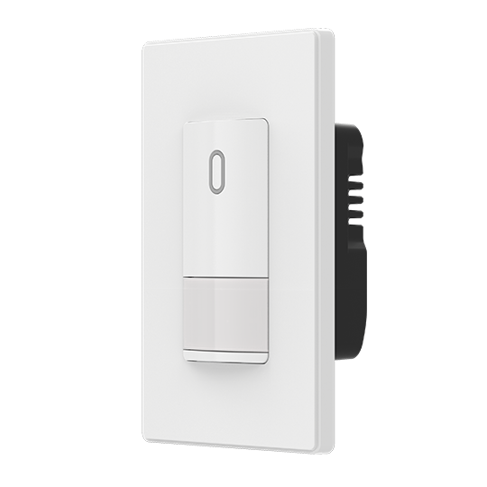BysonX Automotion – Elegant Motion Sensor Light Switch with Timer (120V, PIR, Neutral Required)