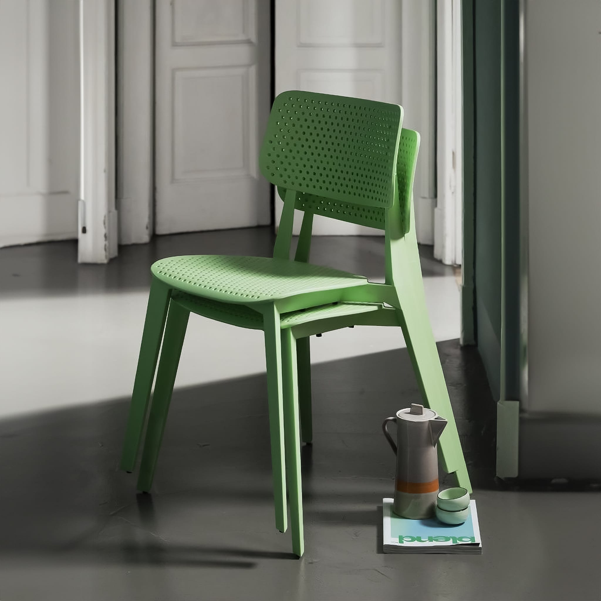 Stellar Perforated Chair<br> Indoor & Outdoor Use
