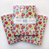 Found & Lost Art Notebook - Strawberries - Art Noise