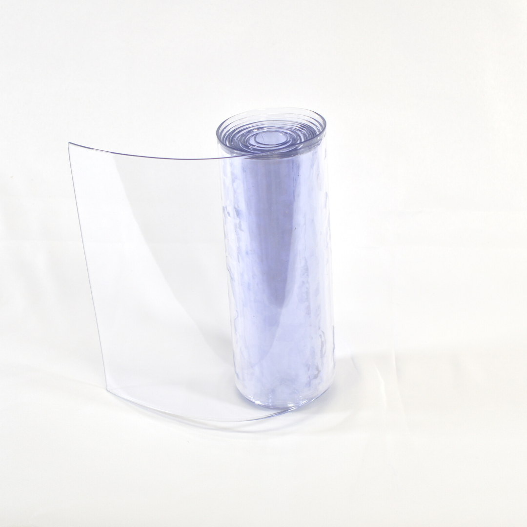 Byson PVC Strips & Rolls, Smooth Polar Grade - Clear with Blue tint