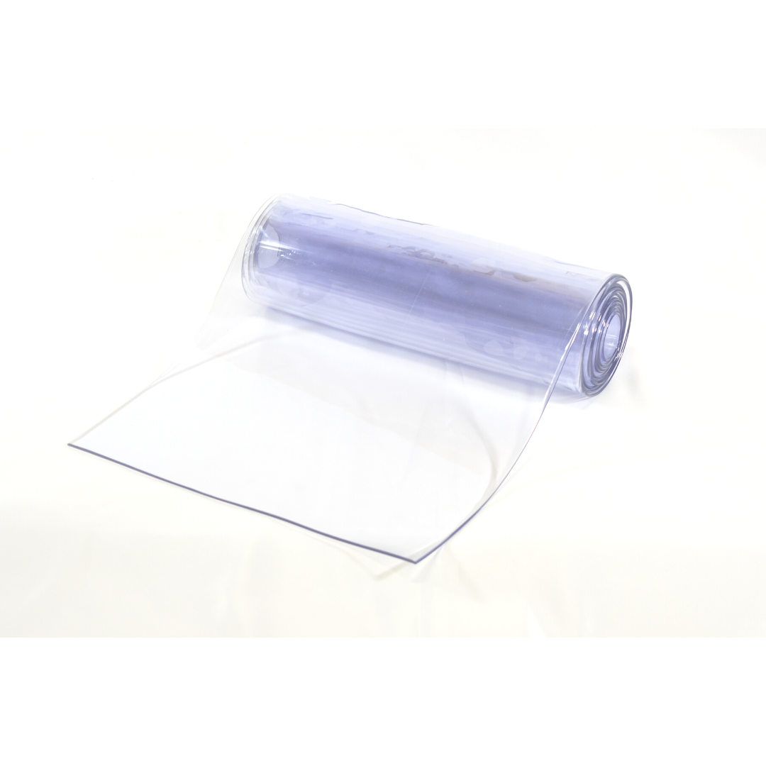 Byson PVC Strips & Rolls, Smooth Polar Grade - Clear with Blue tint