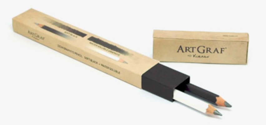 ArtGraf Water-Soluble Twins Pencils, Set of 2