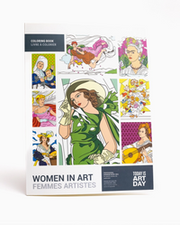 Today is Art Day Coloring Book - Women in Art - Art Noise