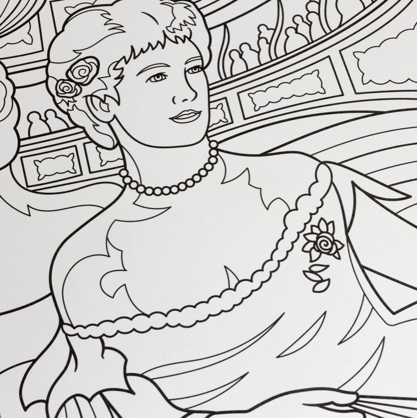 Today is Art Day Coloring Book - Women in Art - Art Noise