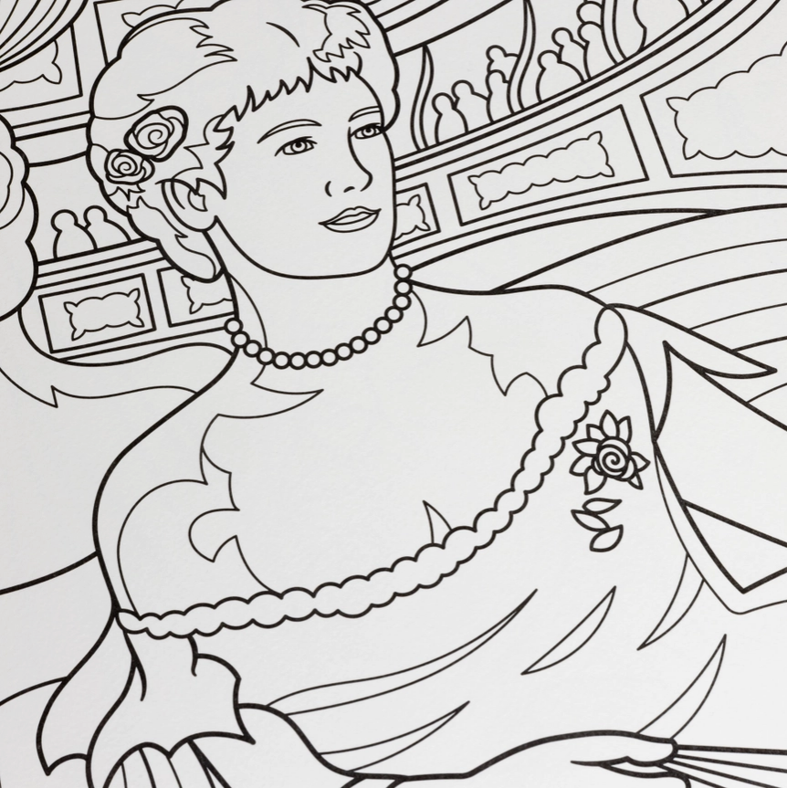 Today is Art Day Coloring Book - Women in Art