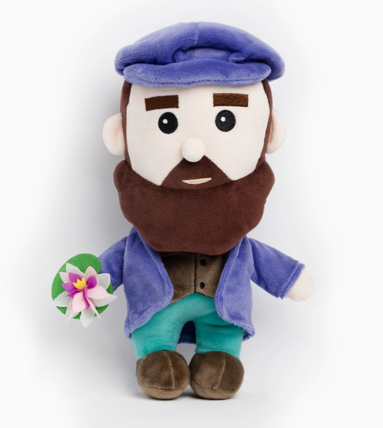 Today is Art Day Monet Plush Toy - Art Noise