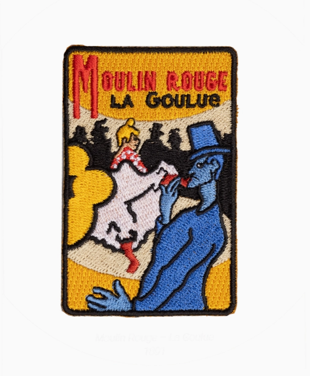 Today is Art Day Moulin Rouge - Henri de Toulouse-Lautrec - Patch - Art Noise