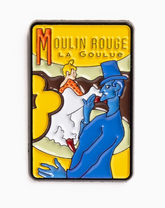 Today is Art Day Moulin Rouge - Henri de Toulouse-Lautrec - Pin - Art Noise