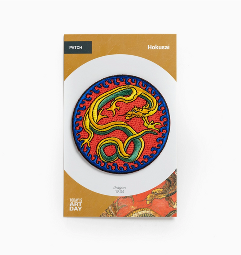 Today is Art Day Patch - Dragon - Hokusai - Art Noise Today is Art Day Patch - Dragon - Hokusai Today is Art Day Appliques & Patches art-noise.myshopify.com today-is-art-day-patch-dragon-hokusai