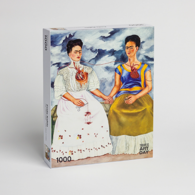 Today is Art Day Puzzles - Frida Kahlo - Two Fridas - Art Noise