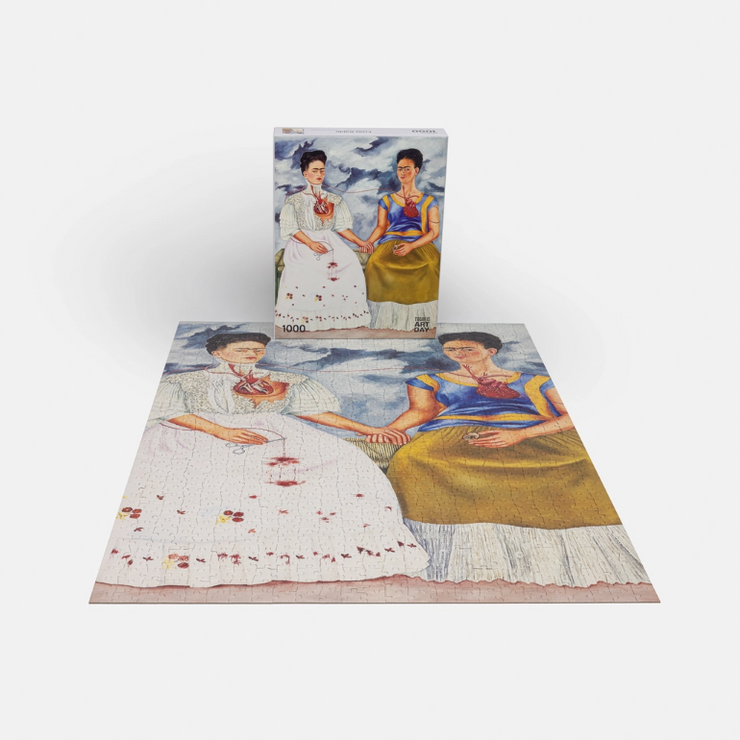 Today is Art Day Puzzles - Frida Kahlo - Two Fridas - Art Noise