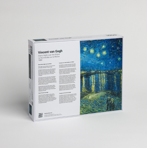 Today is Art Day Puzzle - Van Gogh - Starry Night over the Rhone - Art Noise Today is Art Day Puzzle - Van Gogh - Starry Night over the Rhone Today is Art Day Puzzles art-noise.myshopify.com today-is-art-day-puzzle-van-gogh-starry-night-over-the-rhone