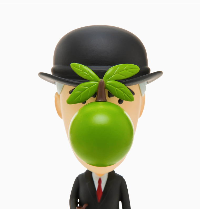 Today is Art Day René Magritte Figurine