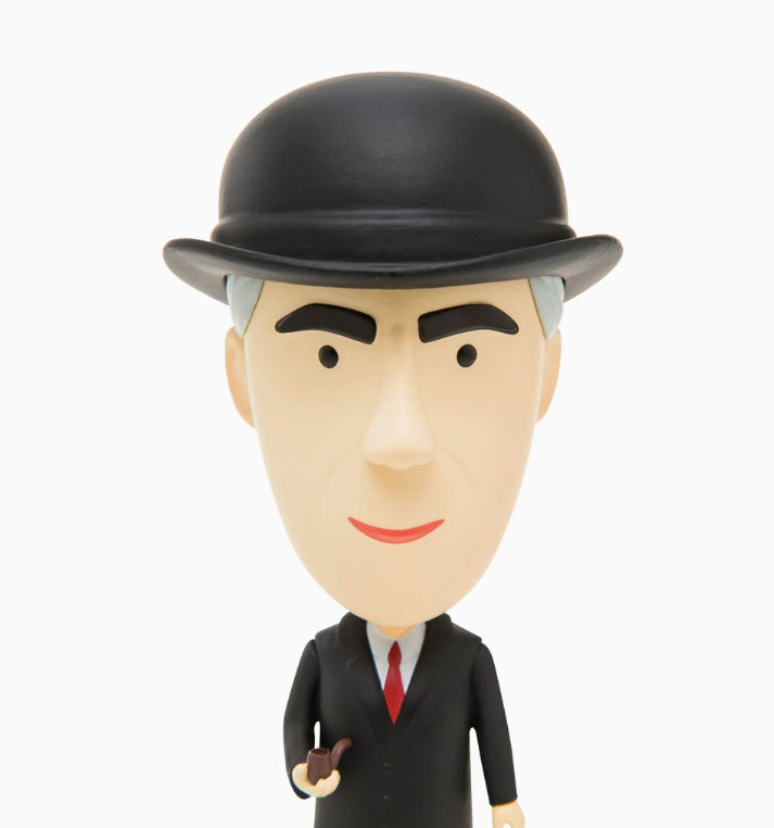 Today is Art Day René Magritte Figurine