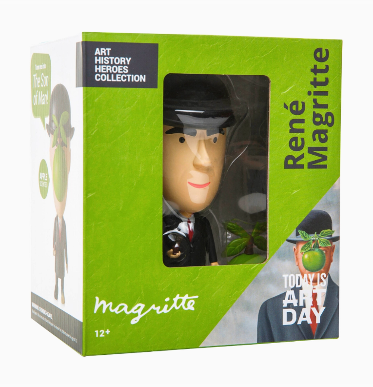 Today is Art Day René Magritte Figurine