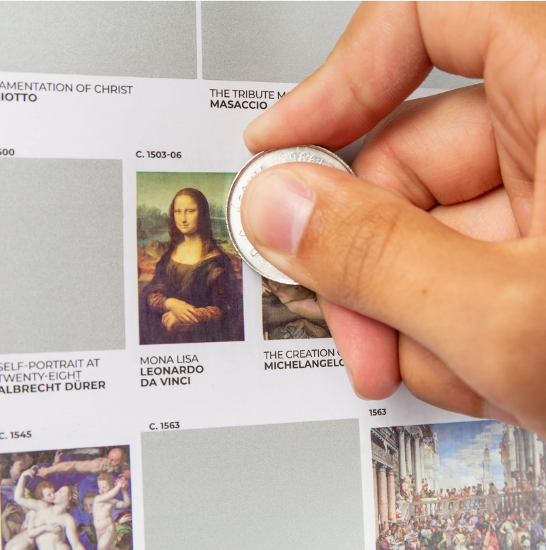 Today is Art Day Scratch Poster - 100 Masterpieces of Art History - Art Noise Today is Art Day Scratch Poster - 100 Masterpieces of Art History Today is Art Day Posters art-noise.myshopify.com today-is-art-day-scratch-poster-100-masterpieces-of-art-history