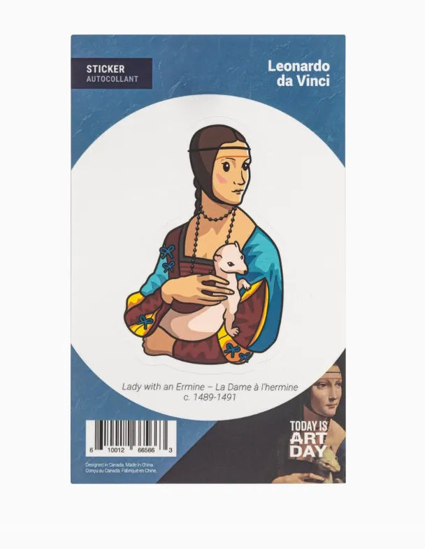 Today is Art Day Sticker - Lady with an Ermine - Da Vinci - Art Noise Today is Art Day Sticker - Lady with an Ermine - Da Vinci Today is Art Day Stickers art-noise.myshopify.com today-is-art-day-sticker-lady-with-an-ermine-da-vinci Today is Art Day Sticker - Lady with an Ermine - Da Vinci Today is Art Day Stickers art-noise.myshopify.com today-is-art-day-sticker-lady-with-an-ermine-da-vinci