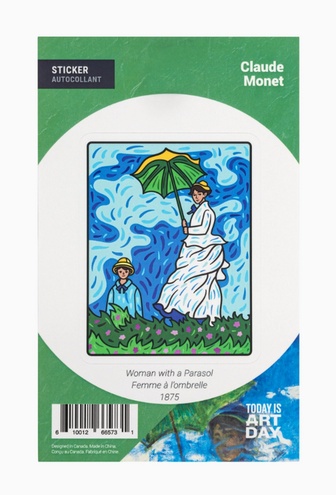 Today is Art Day Sticker - Woman with a Parasol - Monet - Art Noise Today is Art Day Sticker - Woman with a Parasol - Monet Today is Art Day Stickers art-noise.myshopify.com today-is-art-day-sticker-woman-with-a-parasol-monet