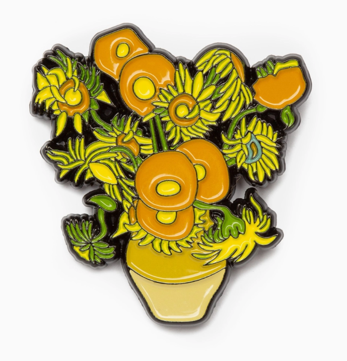 Today is Art Day Sunflowers - Van Gogh - Pin