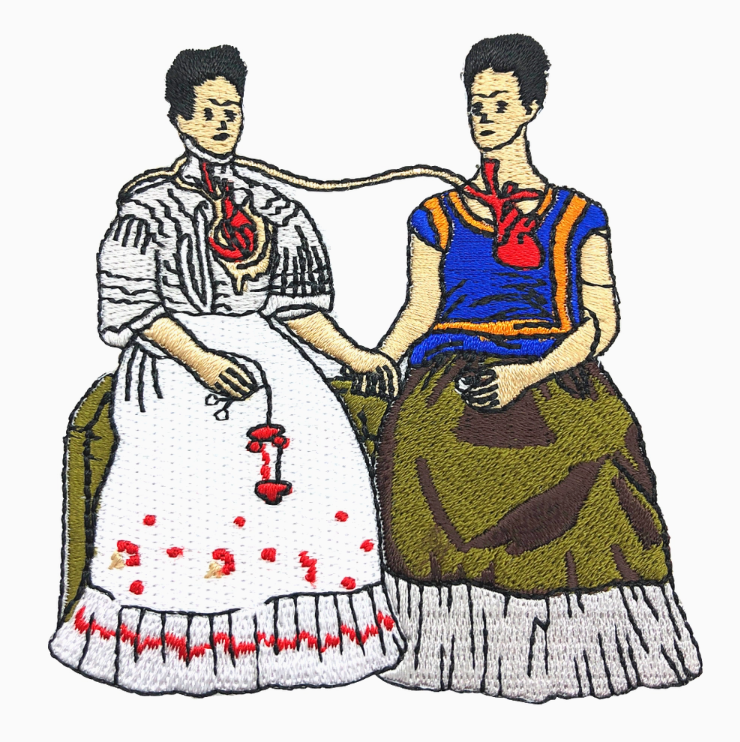 Today is Art Day Two Fridas - Frida - Patch