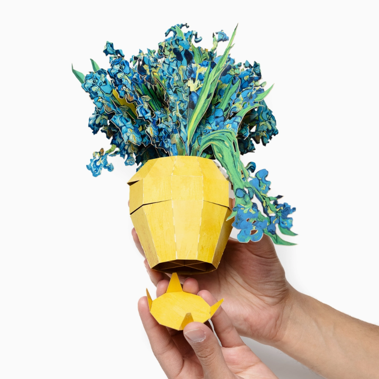Today is Art Day Vincent van Gogh - Vase of Irises - Paper Bouquet - Art Noise Today is Art Day Vincent van Gogh - Vase of Irises - Paper Bouquet Today is Art Day Craft Kit art-noise.myshopify.com today-is-art-day-vincent-van-gogh-vase-of-irises-paper-bouquet