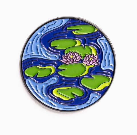 Today is Art Day Water Lilies - Evening Effect - Monet - Pin - Art Noise Today is Art Day Water Lilies - Evening Effect - Monet - Pin Today is Art Day Enamel Pin art-noise.myshopify.com today-is-art-day-water-lilies-evening-effect-monet-pin