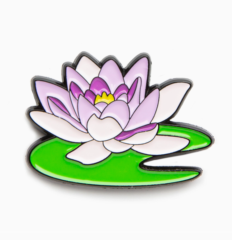 Today is Art Day Water Lily - Monet - Pin