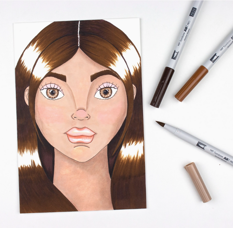 Tombow Abt Pro Alcohol-Based Art Markers: People Palette - Art Noise