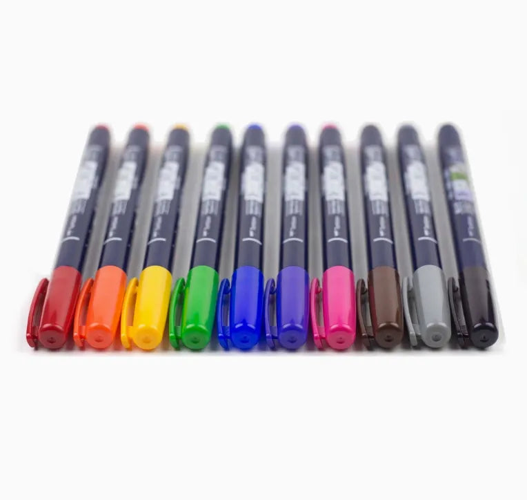 Tombow Fudenosuke Colors Calligraphy Brush Pens - 10-Pack - Art Noise Tombow Fudenosuke Colors Calligraphy Brush Pens - 10-Pack Tombow Pens art-noise.myshopify.com tombow-fudenosuke-colors-calligraphy-brush-pens-10-pack Tombow Fudenosuke Colors Calligraphy Brush Pens - 10-Pack Tombow Pens art-noise.myshopify.com tombow-fudenosuke-colors-calligraphy-brush-pens-10-pack