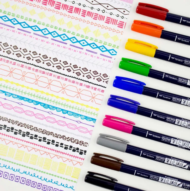 Tombow Fudenosuke Colors Calligraphy Brush Pens - 10-Pack - Art Noise Tombow Fudenosuke Colors Calligraphy Brush Pens - 10-Pack Tombow Pens art-noise.myshopify.com tombow-fudenosuke-colors-calligraphy-brush-pens-10-pack Tombow Fudenosuke Colors Calligraphy Brush Pens - 10-Pack Tombow Pens art-noise.myshopify.com tombow-fudenosuke-colors-calligraphy-brush-pens-10-pack