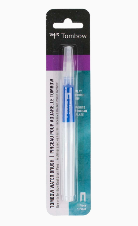 Tombow Water Brush - Flat - Art Noise Tombow Water Brush - Flat Tombow Brushes art-noise.myshopify.com tombow-water-brush-flat