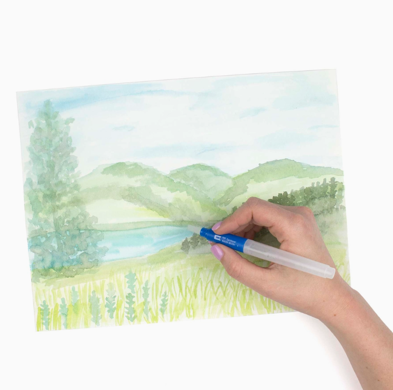 Tombow Water Brush - Flat - Art Noise