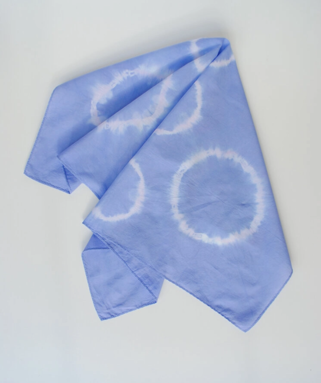 We Gather Shibori Dyeing Kit - Delphinium Blue