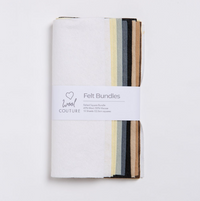 Wool Couture Felt Bundle Monotones - Art Noise