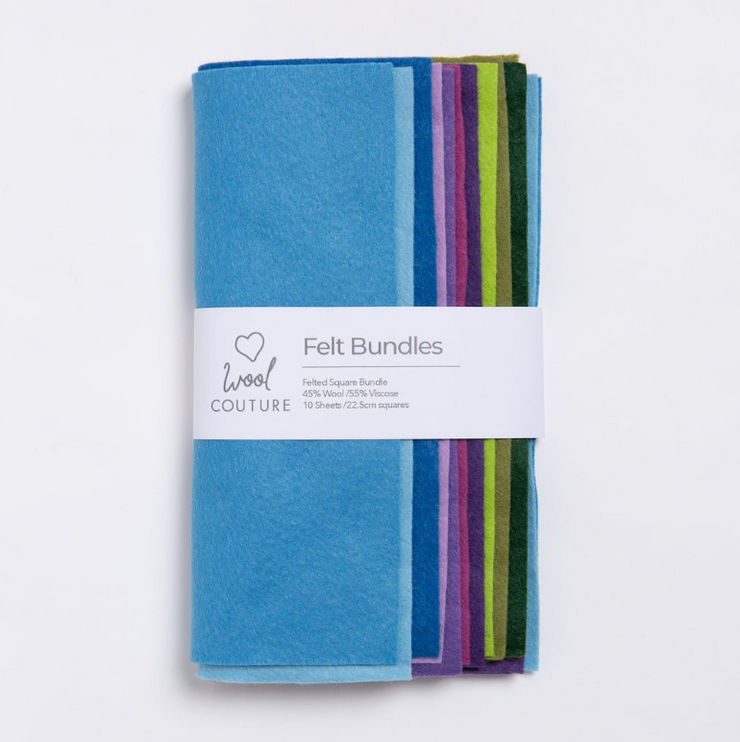 Wool Couture Felt Bundle Moorlands