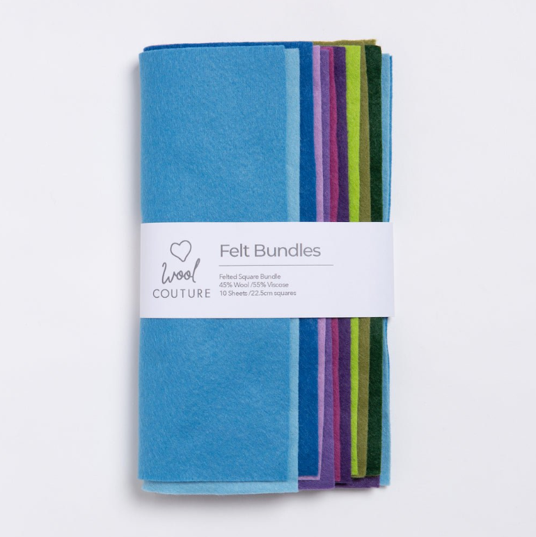 Wool Couture Felt Bundle Moorlands - Art Noise