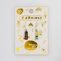 Yellow Owl Workshop Colors Swatch Book Earrings - Art Noise