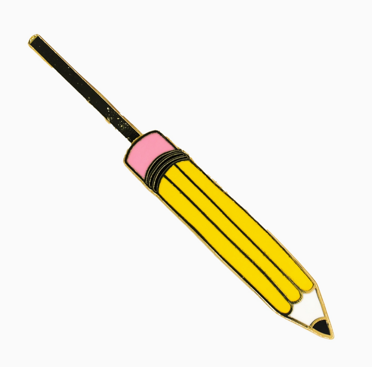 Yellow Owl Workshop Pencil Hairpin - Art Noise